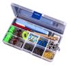 Set de anzuelos de pesca Set completo Combinación Hilo de pescar Flotadores Set Accesorios de pesca Herramientas Equipo Aparejos de pesca Equipo de pesca Suministros Colección