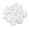 Contas Redondas de 16mm Novas Lantejoulas de Resina Ecológicas Contas Redondas Acessórios de Lantejoulas e Strass DIY Feito à Mão Colar Enfeite para Pendurar no Carro
