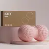 Pelota de fascia personalizada, pelota de cacahuete, relajación muscular de la planta del pie, espalda, cintura, masaje de adsorción de silicona para meridianos, pelota de erizo