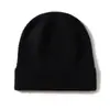 Gorro de Punto Grueso Cálido de Moda Casual con Puño, Color Sólido, Tejido de Cable, Nuevo Estilo Otoño/Invierno 2026 para Mujer, Gama Alta de Cachemira