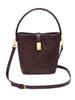 Popular Bolso Pequeño Transfronterizo para Mujer Otoño e Invierno 2025 Nuevo Bolso Cruzado Retro Bolso de Cubo Acolchado Casual de Mano