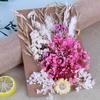Día de la Madre Flor Eterna A5 Paquete de Material de Tablero de Flores en Relieve Marco de Fotos DIY Abanico Sombrero de Paja Material de Flores Flores Secas