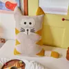 Cojín Creativo Ruijing con Estampado de Gato, Artículo Llamativo, Decoración para Sofá y Mesita de Noche, Artículos Prácticos, Puri (con Inserto)