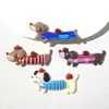 Accesorios de Resina de Perro Salchicha de Dibujos Animados Pasador Casero Llavero Funda para Teléfono Móvil Hebilla de Zapato Accesorios Material de Bricolaje Venta al por Mayor