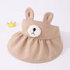 Bebê Protetor Solar Chapéu Verão Fino Chapéu de Sol Infantil Bonito Orelhas de Urso Bebê Feminino Chapéu de Sol Chapéu Vazio Top