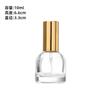 Venta al por mayor Botella de Perfume de Vidrio Transparente de 10 ml Botella Dispensadora de Cosméticos Botella de Spray Hidratante Botella de Muestra de Viaje Fabricante