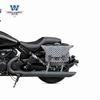 Coche muscle Wolf adecuado para construcción matón gordo 900 bolsa lateral bolsa lateral se puede instalar casco medio casco casco integral con marco de liberación rápida modificación