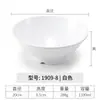 Kaibaiya tazón de melamina imitación porcelana cuerno de vaca plástico tazón para sopa de fideos de res tazón para wontons tazón para sopa de fideos comercial