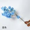Simulación Cifrado Cruz Cerezo Flor de Cerezo Simulación Decoración del Hogar Boda Ramo de Mano Pared Flor Artificial Decoración de Boda Flor