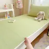 Cubrecama acolchado 100% algodón para dormitorio estudiantil, apto para todas las estaciones, sábana de cama individual 100% algodón, colchón antideslizante 90x190 colchón delgado