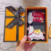 Ano Novo Estilo Chinês Ano do Cavalo Dança do Leão Panda Chaveiro Boneca Pingente Chaveiro de Carro Decoração de Bolsa Presente Atacado