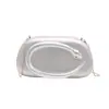 Bolso de Mano de Nicho Transfronterizo para Fiesta de Noche para Mujer, Bolso de Hombro con Cadena de Moda Europea y Americana, Diseño Elegante, Bolso Cruzado de Moda