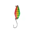 Cuchara Transfronteriza Cuchara Metálica con Forma de Cuchara Lentejuela Señuelo Señuelo Artificial Colorido Señuelo Micro para Arroyos de Agua Dulce para Pesca de Menor y Trucha