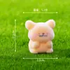 Micro Paisagem Criativa Desenho Animado Pelúcia Cachorrinho Branco Boneca Caixa Surpresa Decoração Acessórios Carro Decorações de Mesa Atacado
