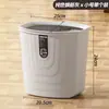 Papelera Doméstica Sala de Estar Estilo Ins Simple Tamaño Grande Oficina Baño Cocina Dormitorio Gran Capacidad Anillo de Presión Papel