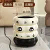 Nuevo Estilo 2025 Cubo de Basura para Sala de Estar del Hogar, Lujo Ligero con Tapa, Papelera de Cocina Extraíble de Aspecto Elegante