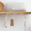 Gancho de techo simple sin perforación gancho de pared de cocina de plástico adhesivo gancho adhesivo inferior de gabinete de cocina sin perforación