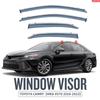 Adequado para TOYOTA CAMRY Sunny Rain Shield Side Window Deflector TOYOTA CAMRY Viseira da janela