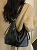 Yuezhi 2026 Verão Nova Bolsa Tote de Moda, Grande Capacidade, Tendência, Simples, Bolsa Casual, Bolsa de Ombro, Mochila