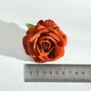 Z Nuevas Rosas de Terciopelo de Alta Gama, Cabezas de Flores de Rosa Artificiales, Accesorios para Ropa de Ramillete DIY, Materiales Florales al por Mayor, Flores Falsas