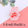 Pudim dos desenhos animados cão sapinho unhas arte patch diy creme cola caso de telefone material saco acessórios de resina atacado