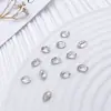 K9 net vermelho unha broca super flash branco pontiagudo fundo de cristal amor gordura decoração de unhas grande broca em forma de atacado