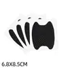 Manija de puerta de fibra de carbono calcomanía para coche película protectora transfronterizo EBAY muñequera de manija de coche resistente a los arañazos paquete de 4 piezas