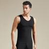 300g Ropa Interior Antibacteriana y Cálida para Hombre Camiseta Base de Terciopelo Alemán Autocalentable con Forro Polar sin Costuras Tops de Otoño e Invierno para Hombre