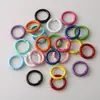 DIY Acessórios Brincos Acessórios Liga Metálica Fivela de Porta Corda de Arame Cor de Tinta Preto e Branco Cabeça de Coelho Chaveiro
