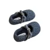 Sapatos Mary Jane de Lã Retrô com Aumento Oculto de Altura para Mulheres 2026 Outono/Inverno Novo Estilo Sola Plana Versátil Sapatos de Pelúcia