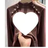Top casual elegante de otoño e invierno de ajuste slim, capa interior térmica de moda con cuello medio alto, transfronterizo del sudeste asiático