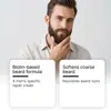 La Crema para el Cuidado de la Barba para Hombre EAST MOON es ligera en textura, refrescante y suave, proporcionando brillo y suavidad diarios para el mantenimiento de la barba.
