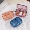 Caja de Medicamentos Pequeña Portátil, Mini Pequeña Píldora, Píldora, Caja Dispensadora de Medicamentos, Caja Dispensadora de Medicamentos Portátil Sellada
