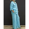 Roupa Nova de Conjunto de Camisa para Mulheres de Comércio Exterior 2026 Casual Urbana Moda Independente Roupas Femininas AliExpress Amazon