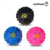 Pelota para Mascotas con Huella de Pata de Caucho Ecológico, Juguete Duradero para Masticar Perros, Pelota de Entrenamiento para Limpieza Dental y Alivio del Aburrimiento, Personalizable