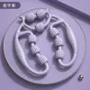 Abrazadera Circular para Piernas de 9 Ruedas Rueda de Yoga Herramienta de Masaje Casero Relajación Muscular Rodillo de Espuma para Piernas Belleza de Piernas Abrazadera para Piernas