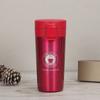 Taza de Café de Acero Inoxidable 304, Taza de Doble Capa con Aislamiento al Vacío con Popote, Taza Portátil de Gran Capacidad para Regalo