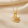 Colar Elegante de Luxo Leve de Alta Qualidade com Microincrustação Completa de Zircônio em Cobre para Mulheres, Corrente de Clavícula Simples e Moderna Galvanizada a Ouro Real Coleção de Correntes de Pescoço