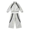 Conjunto de Chaqueta de Primavera y Otoño para Niños, Nuevo Estilo Coreano Elegante Conjunto Deportivo de Dos Piezas para Niños, Ropa Genial para Niños Mayores