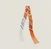 Bufanda con Borla Redonda 130*5 cm, Bufanda de Sarga de Seda Artificial, Cinta para el Cuello de Moda y Versátil, Lazo para Bolso