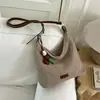 Bolsas Tejidas Transfronterizas para Mujer, Nuevas Bolsas de Hombro de Paja de Moda Verano 2026, Bolsos Tote de Gran Capacidad para el Trabajo