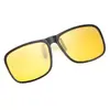 Gafas de Sol Clip-On para Hombres y Mujeres con Miopía Gafas de Sol Polarizadas, Visión Nocturna Clip-On Conductor Conducción y Ciclismo Abatibles