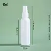 Botella Atomizadora de Plástico Blanco para Mascotas, Lata Atomizadora de Niebla Fina, Botella Dispensadora de Agente de Belleza y Limpieza de Múltiples Especificaciones, Suministro Directo desde la Fábrica de Origen