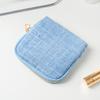 Bolsa de Joyería Multicapa Estilo Tweed Anti-Fricción con Pulsera de Cristal a Juego Bolsa de Almacenamiento con Compartimentos para Joyería