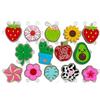 Planta de Fruta Nueva Transfronteriza Luz LED Parpadeante Agujero Zapato Zapato Flor Hebilla Decorativa Animal de Dibujos Animados Accesorios para Zapatos de Jardín