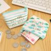 Lona Lunares Monedero Dinero Simple Mini Bolsa de Almacenamiento de Monedas Multifuncional Bolsa para Llaves de Coche