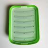 Molde de Silicone para Linguiça Caseira DIY de Seis Elos com Tampa, Molde para Cachorro-Quente, Assadeira de Cozinha Molde de Silicone para Presunto