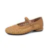 Sandalias Mary Jane de Una Correa con Corte~Estilo Relajado, Aumentan 5cm de Altura, Verano 2026, Calzado Femenino Elegante, Cómodo y de Corte Bajo
