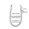 Cadena para Pantalones de Perlas y Diamantes Ecológicos para Hombre, Joyería Transfronteriza Europea y Americana, Estilo Vintage, Accesorio con Colgante de Lujo Ligero