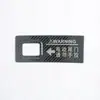 Adequado para Changan 25 Qiyuan Q07 Adesivos de Advertência para Porta-Malas Painel de Aço Inoxidável Adesivos de Acessórios Decorativos Suprimentos Automotivos